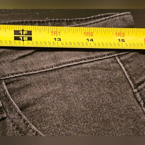 Women's Distressed Extra Flare Jeans Size Large - Picture 7 of 9